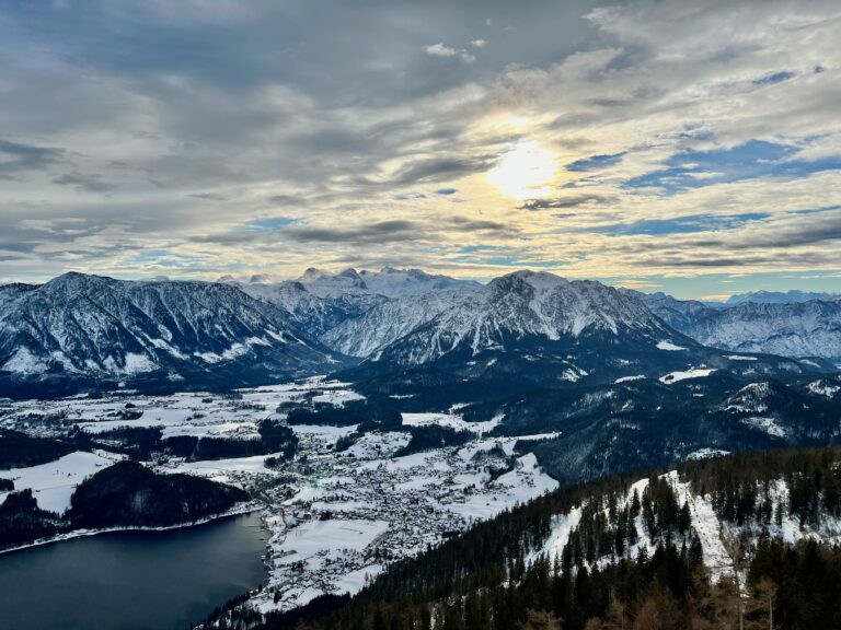 Winterausblick auf Altaussee